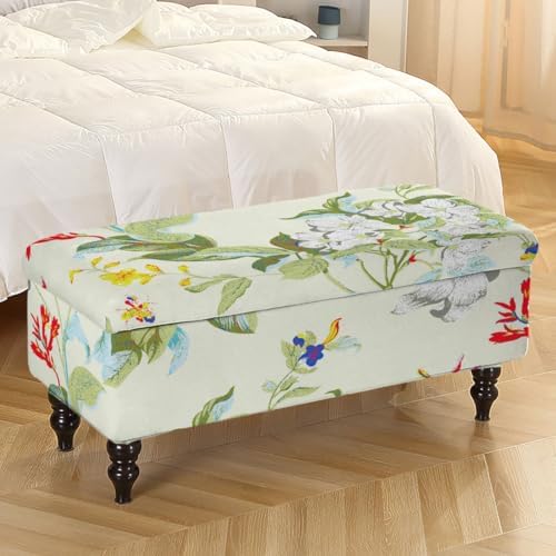 NEUORTBURG Rectangle Storage Ottoman Cover