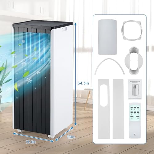 PioneerWorks 8000 BTU Portable AC Unit 3-in-1