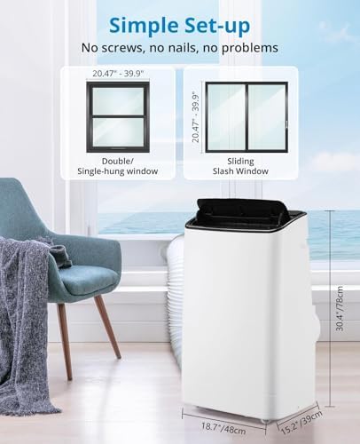 14000 BTU Portable AC Unit for Large Room