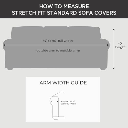SureFit Ultimate Stretch Leather Four Piece Slipcover