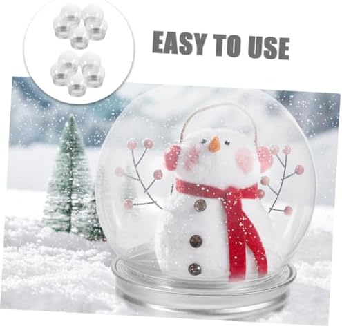 Cabilock 10pcs Plastic Candy Jar for Weddings Parties Festivals