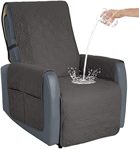 Waterproof Recliner Chair Cover with Straps for Dogs