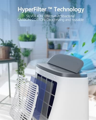 Garvee 14000 BTU Portable Air Conditioner with Dehumidifier and Fan