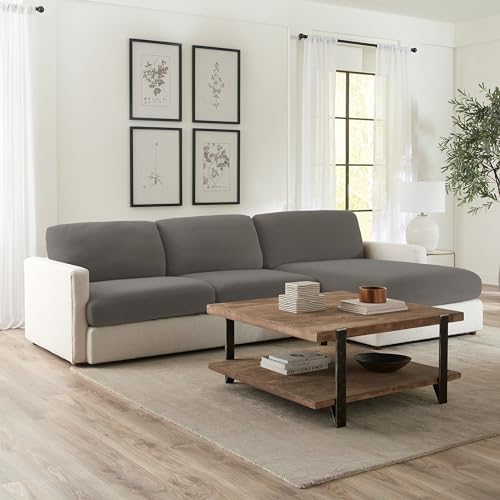 SureFit Stretch Pique Sectional Slipcovers