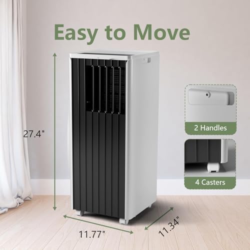 GAOMON 8000 BTU Portable Air Conditioner with Dehumidifier and Fan