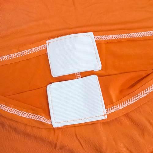 Spandex Dining Chair Cover for Wedding Banquet Orange