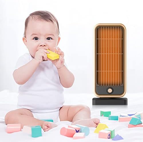 DOACT Silent PTC Ceramic Fan Heater 500W 3S Heating US Plug