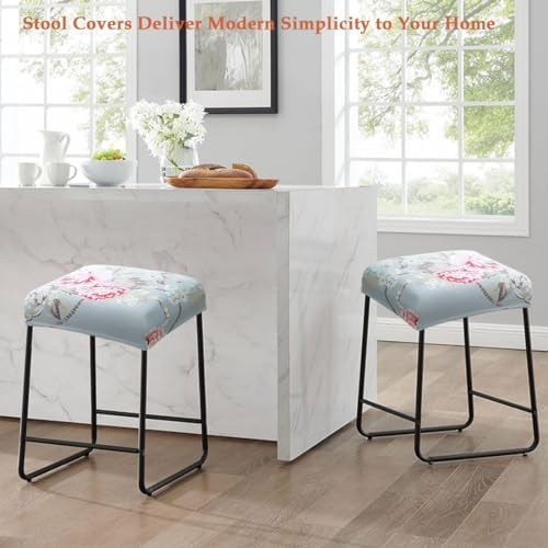 Levoberg Rectangular Bar Stool Cover Set of 2