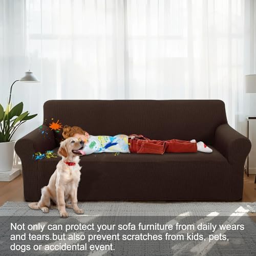 Luxshare Home Stretch Couch Cover for XL Oversized Sofa
