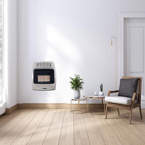 Comfort Glow Dual Fuel Wall Heater with Thermostatic Control