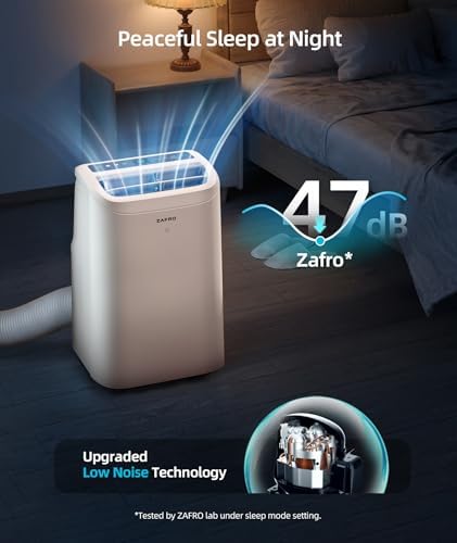 ZAFRO 12000 BTU Portable AC Unit for Bedroom 1