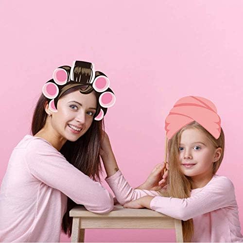 25Pcs Spa Photo Booth Props with Stick