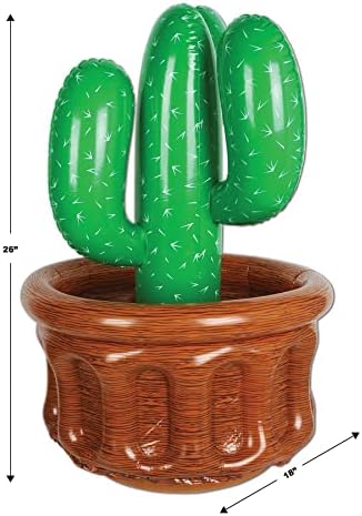 Beistle Inflatable Cooler Cactus Party Decor