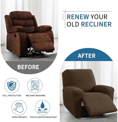 2025 Stretch Recliner Chair Covers 3-Piece Set