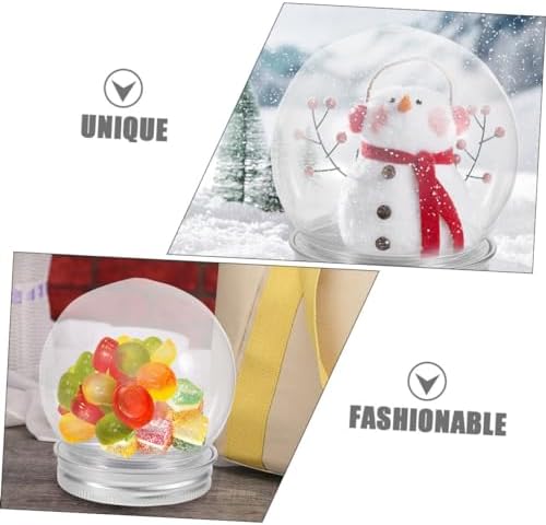 Cabilock 10pcs Plastic Candy Jar for Weddings Parties Festivals