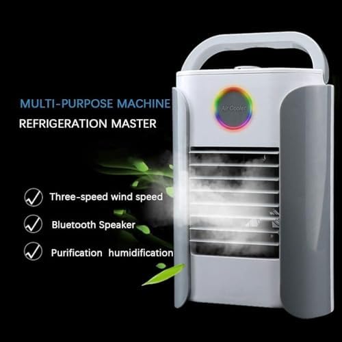 Mini Air Cooler Portable Fan with USB Charging
