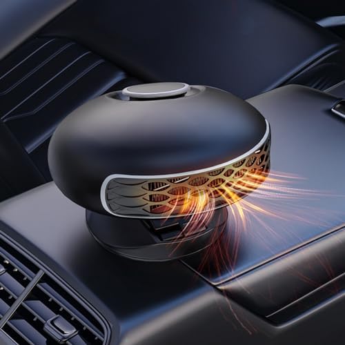 Lovskoo 12V Portable Car Heater with 360 Degree Rotation