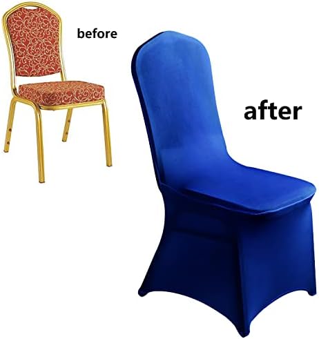 LZY Spandex Chair Covers for Wedding Parties and Banquets