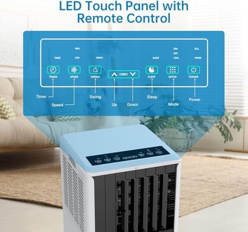 TrailBlaze 8000 BTU Portable Air Conditioner with Remote Control