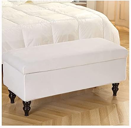 Velvet Stretch Ottoman Covers with Lid for LargeMediumSmall Stools