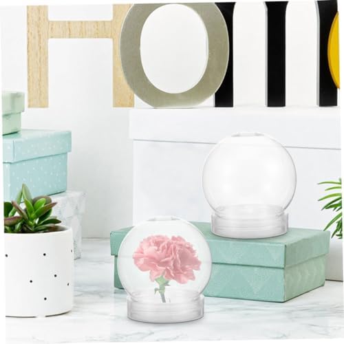 Homoyoyo 10pcs Clear Candy Jars for Party Favors and DIY Crafts