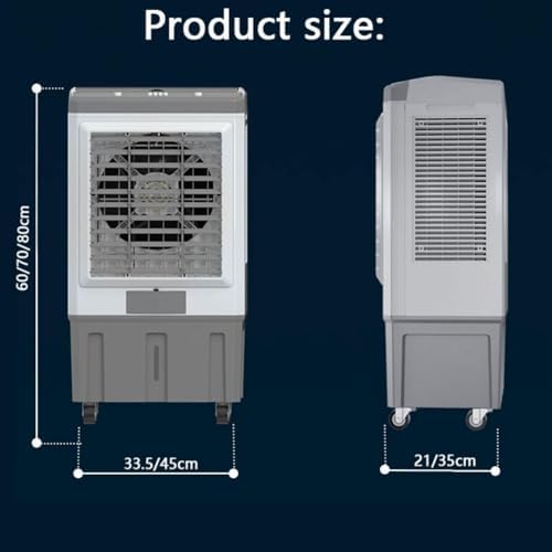 Portable Air Conditioner with Oscillating Fan 3 Speeds 12 Hour Timer