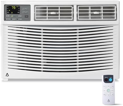 8000 Btu Window Air Conditioner with 3 Fan Speeds and Dehumidifier