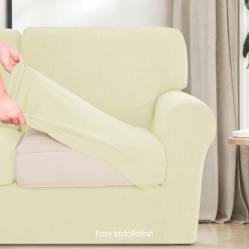 Subrtex Slipcover Set for Sofa 7 Pieces