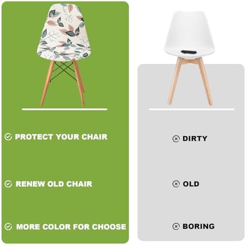 GOSTADY Dining Chair Covers Set of 4 Modern Style