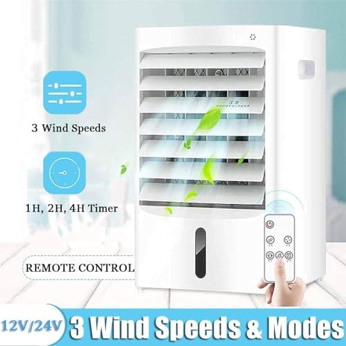 Portable 4-in-1 Air Conditioner with 3 Speeds 4 Modes