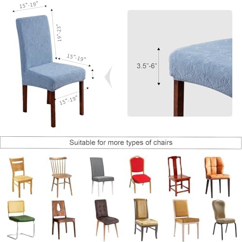 Waterproof Dining Chair Covers for Stretch Chairs