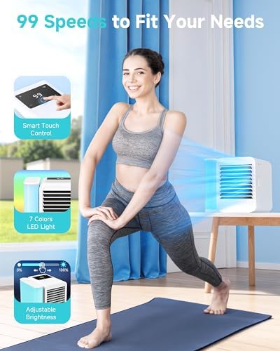 Loiosu Portable Air Cooler with USB Power