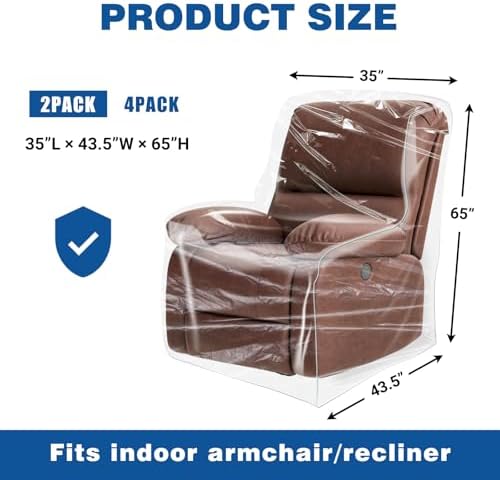 Waterproof Chair Covers for Recliners and Sofas 2PCS