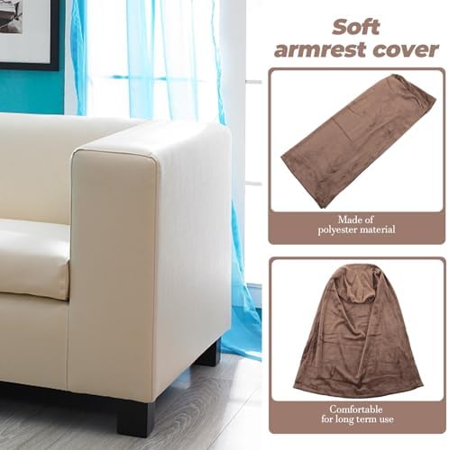 BESPORTBLE Stretch Couch Arm Covers 2 Pcs