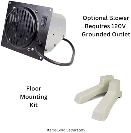 Comfort Glow Dual Fuel Wall Heater with Thermostatic Control