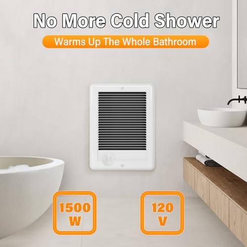 CSC151TW Electric Wall Heater With Thermostat 1