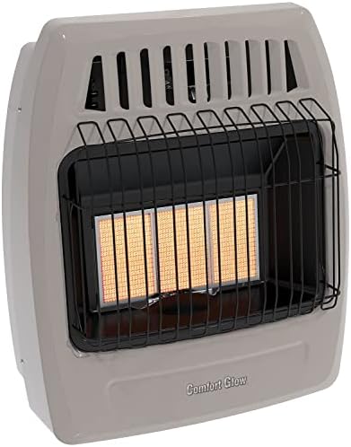 Comfort Glow Dual Fuel Wall Heater with Thermostatic Control