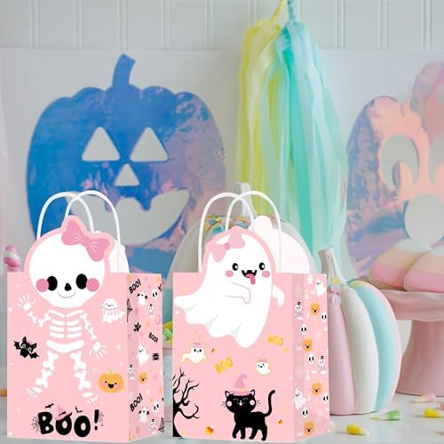 C L Cooper Life Halloween Party Tote Bags with Handles 12pcs
