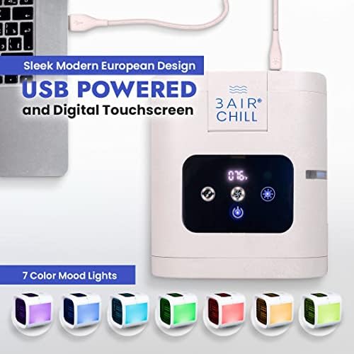 3AIR Chill Personal Air Cooler with LED Light