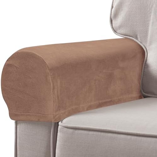 BESPORTBLE Stretch Couch Arm Covers 2 Pcs
