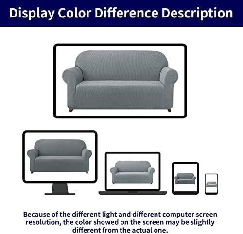 SUBRTEX Stretch Sofa Slipcover 2 Piece 3 Seater Cover