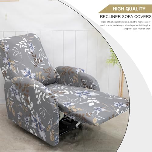 GOSTADY Recliner Chair Covers 4 Piece Set