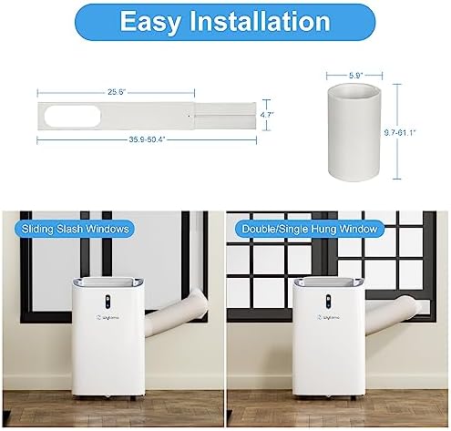 Wiytamo 14000 BTU Portable AC with WiFi and Smart App Control