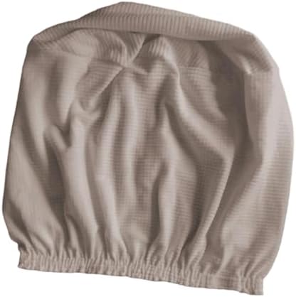 Lightweight Stretch Ottoman Slipcover for Round Ottoman