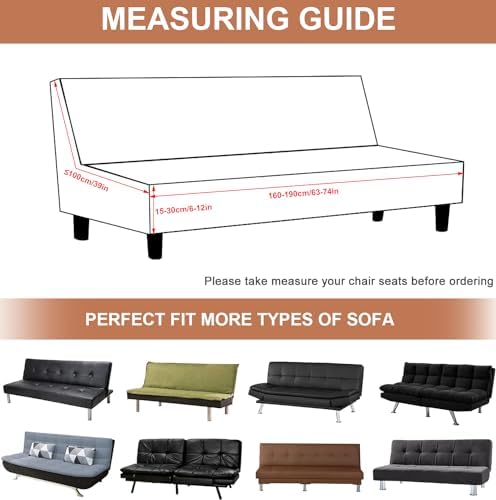 Eco-Ancheng Futon Slipcover for Foldable Couch