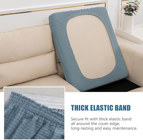Water Repellent Sofa Seat Slipcovers Stretch Cushion Covers for Furniture Protectors