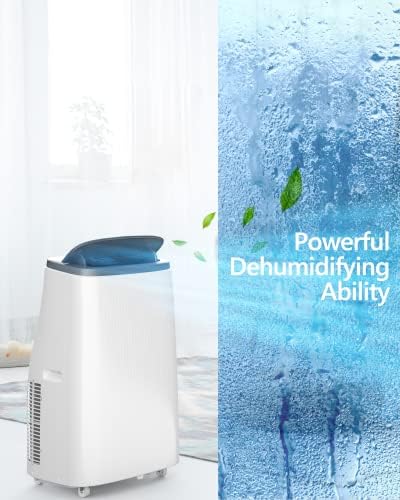 Garvee 14000 BTU Portable Air Conditioner with Dehumidifier and Fan