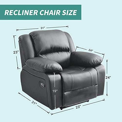 YEMYHOM 4 Piece Stretch Recliner Slipcover Navy 1
