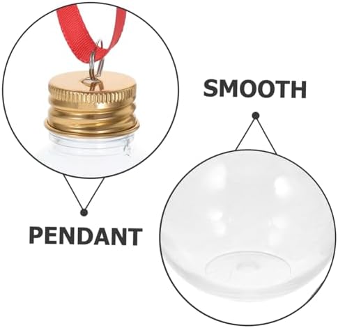 PRETYZOOM 10pcs Light Bulb Shaped Candy Bottles with Caps for Holiday Gifts