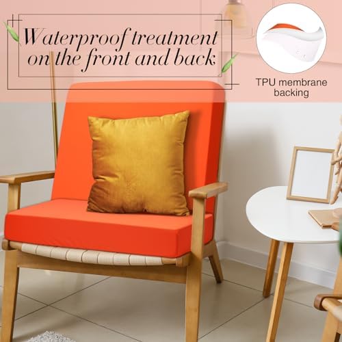 Newwiee Set of 4 Stretch Waterproof Sofa Cushion Covers